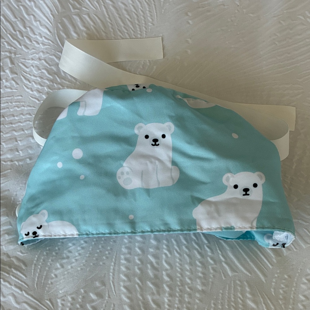 Cute Polar Bear Scrub Cap